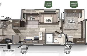2021 Forest River RV Flagstaff Super Lite 29BHS RV rental photo 2