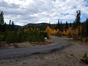 Pine Campground fall colors