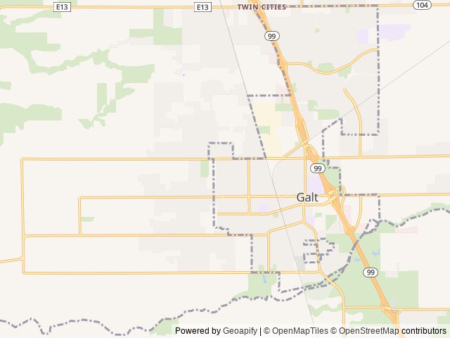Map for Adventure-Ready Family RV- Fully Loaded, Easy Tow! near Galt, CA