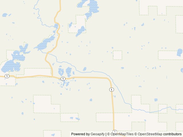 Map of Little Isabella River Campground location at Isabella, MN, United States
