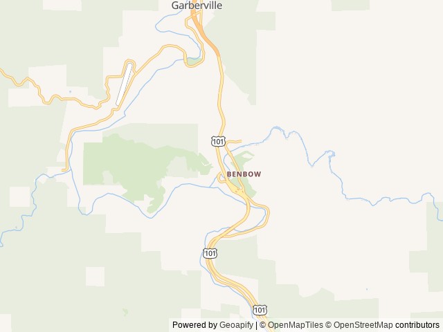 Map for Forest River EVO T3250 **END OF SUMMER PROMO!!** near Garberville, CA
