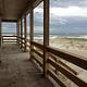 LONG POINT CABIN PORCH WITH BEACH VIEW