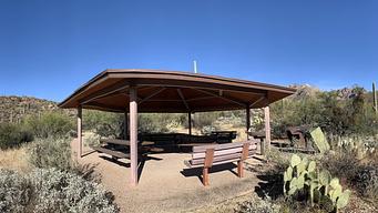 Sabino Canyon Recreation Area Cactus Ramada 2