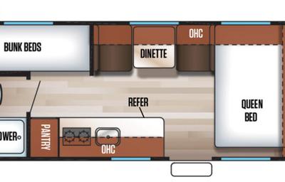 Cherokee LTD WolfPup Deluxe-Queen & Bunks