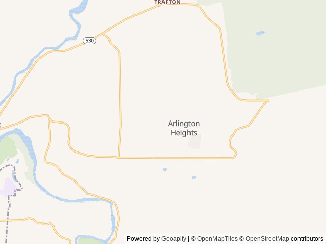 Map for 2022 Forest River Vibe 24 DB near Arlington, WA