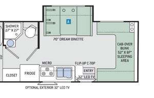 GALE - 2018 Thor Motor Coach Chateau Sprinter 24HL