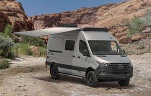 California Cruising in this Brand New 2022 Mercedes Sprinter Van.