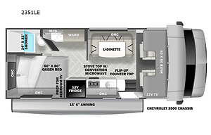 2023 Forest River RV Forester LE 2351LE Ford