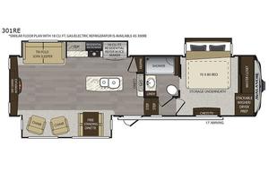 2018 Keystone RV Avalanche 301RE
