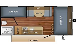 2019 Jayco Jay Flight SLX 7 174BH