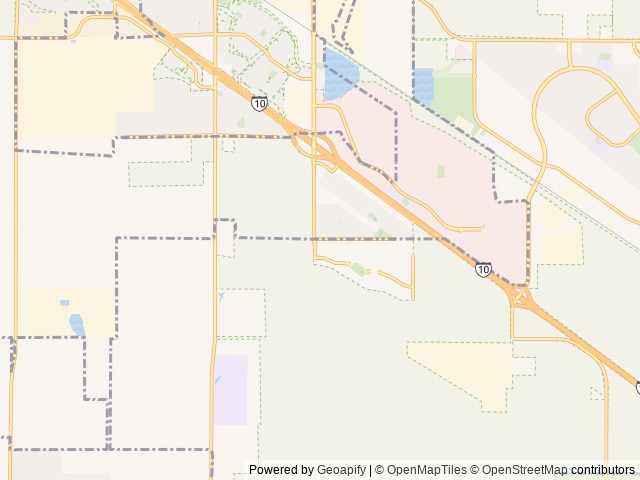 Map of Voyager RV Resort location at Tucson, AZ, United States