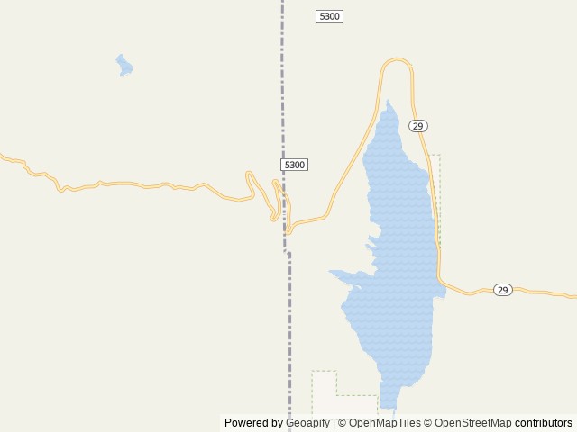 Map of Orange Olsen location at Ferron, UT, United States