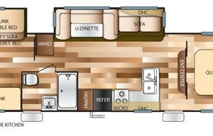 2017 Forest River RV Wildwood 32BHDS