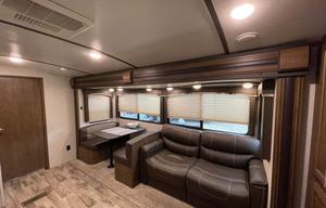 Large family camper for summer fun with bunkhouse!