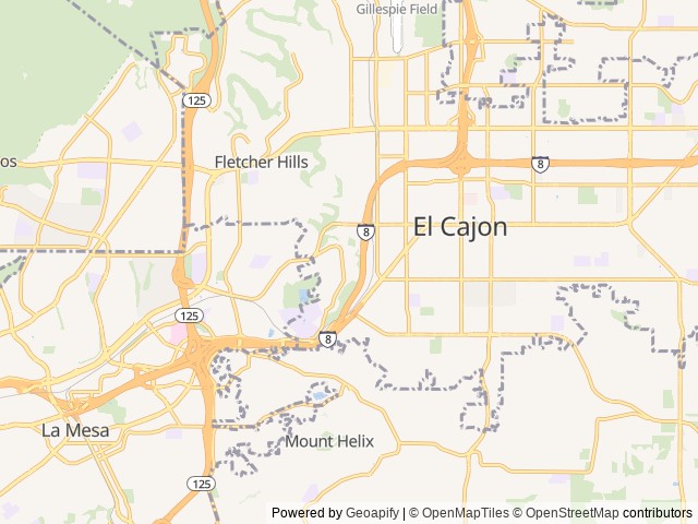Map for 2020 Family Friendly Bunkhouse Adventure Trailer - Dutchmen RV Aspen Trail LE 1760BH near Chula Vista, CA