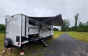 Chasing Sunsets with the Family size camper