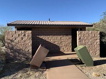 Sabino Canyon Recreation Area Cactus Ramada 2