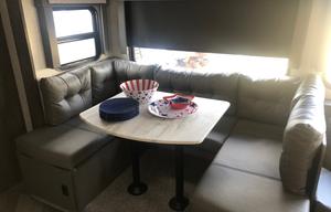 Family Glamper with bunkhouse and outdoor kitchen