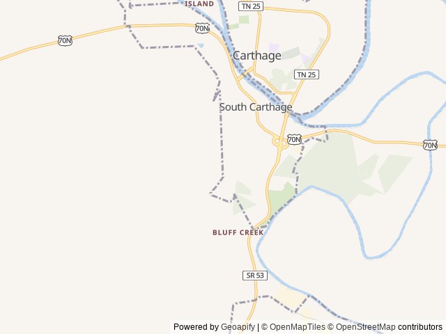 Map for For delivery only near Brush Creek, TN