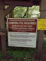 fee station at Alder Glen