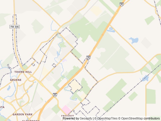 Map for The Bear Den near Killeen, TX