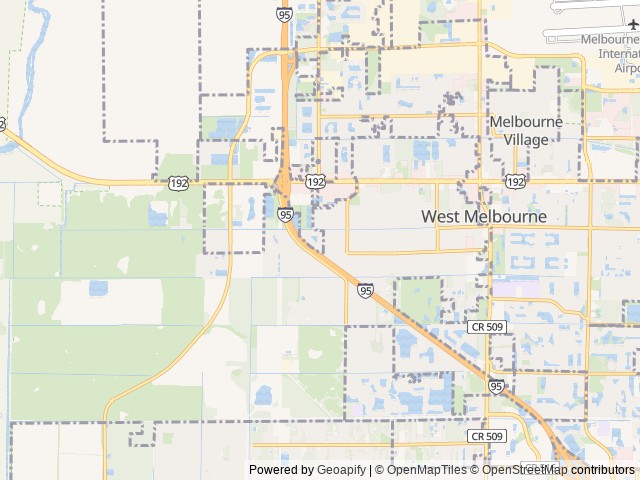 Map for Coachmen Mirada 34 ft Bunkhouse! near Melbourne, FL