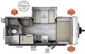 2024 Rockwood GEO Pro 20BHS RV rental photo 2