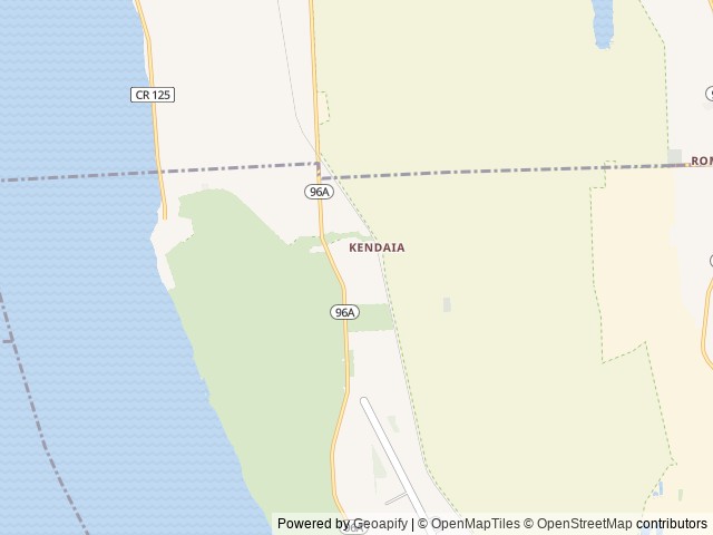 Map of Finger Lakes Cabins and Campground location at Romulus, NY, United States