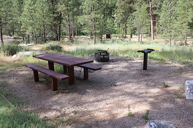 Campsite amenities 