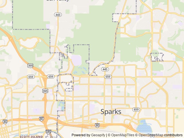 Map for Available for Burning Man!! Sleeps 8! near Sparks, CA