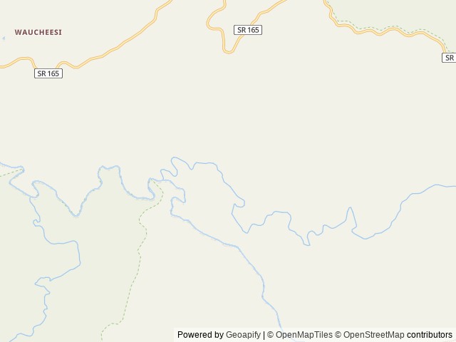 Map of Mcnabb Creek Group location at Tellico Plains, TN, United States