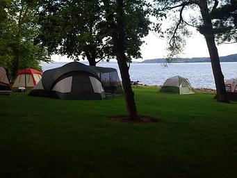 Grant River Tent Area