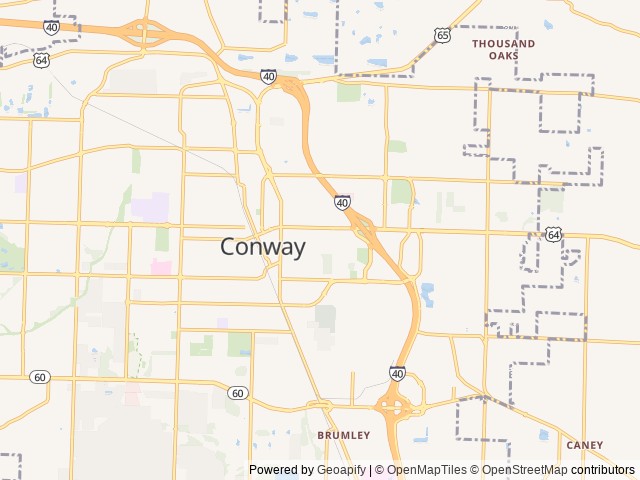 Map for Perfect Couple’s RV (Delivery/Setup Only) near Conway, AR