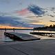 Beaver Creek boat ramp at Sunset.