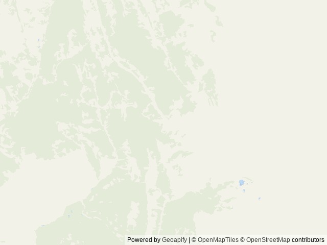 Map of La Barge Guard Station location at Kemmerer, WY, United States