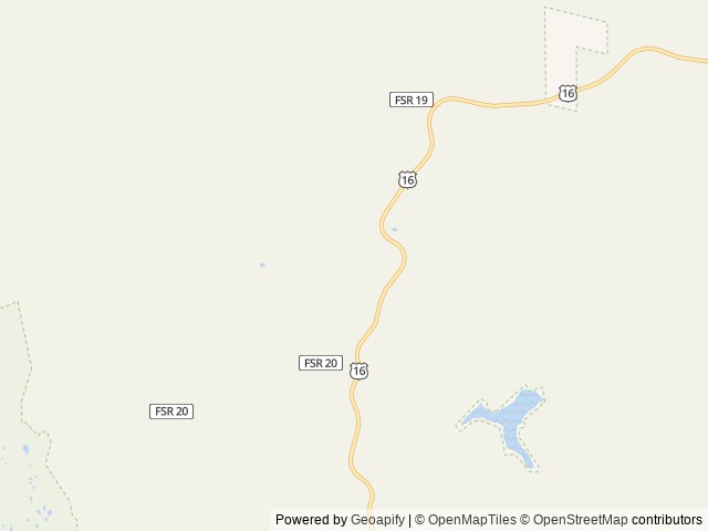 Map of Hettinger Group Area location at Buffalo, WY, United States