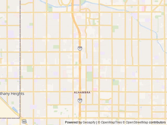 Map for 2025 Springdale 1800bh near Phoenix, AZ