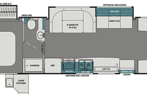 C16 *NEW* Leprechaun 8Sleeper 2 SlideOut rooms WOW