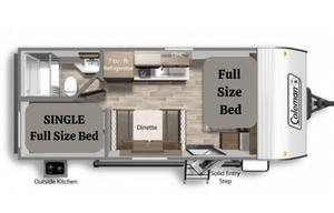 Sparks Big Dog Friendly 4 person Travel Trailer