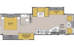 Glamping Fun: Mirada 35BH Class A w/ 2 Bathrooms