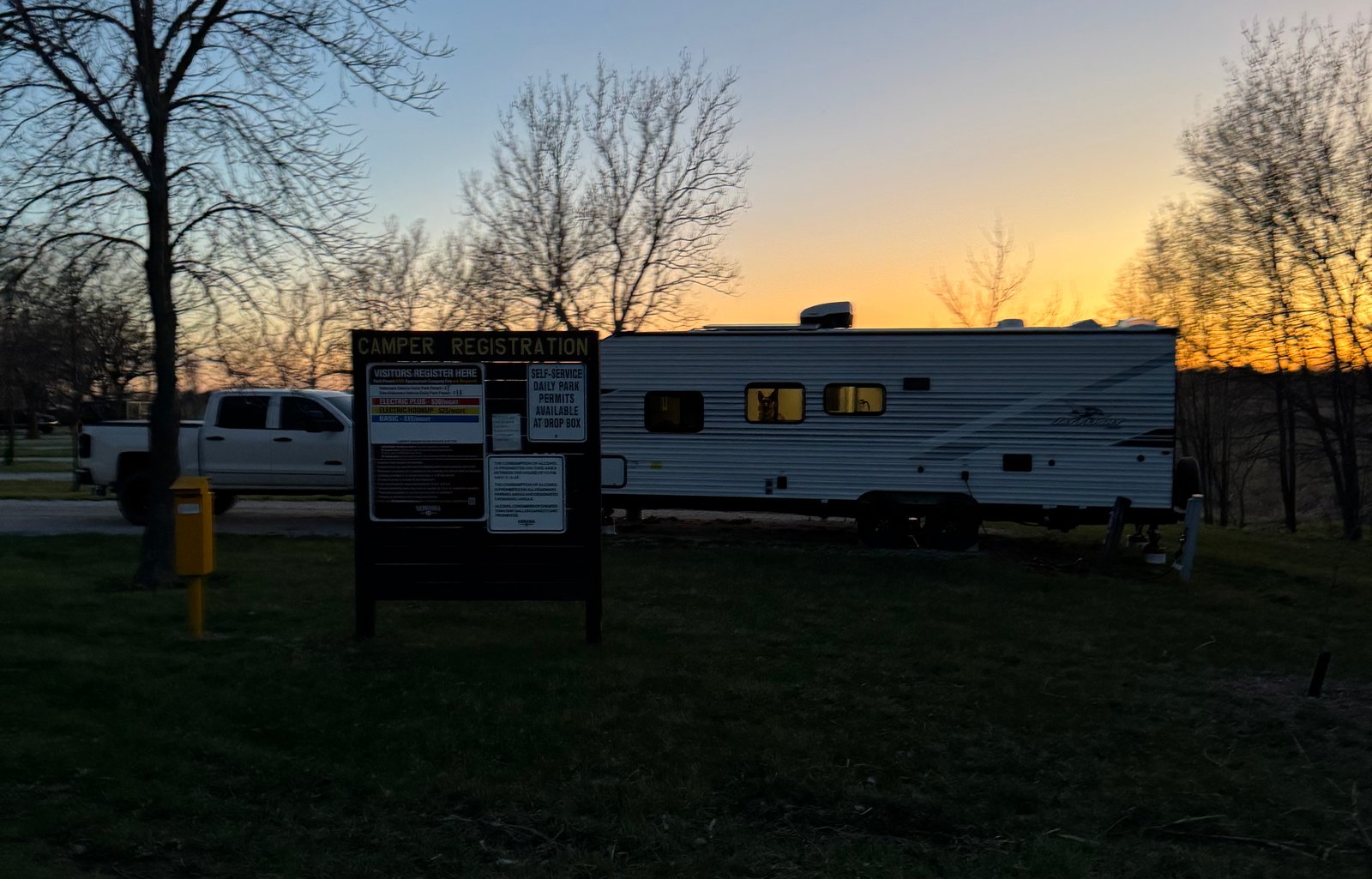 Sam’s Cozy Family Camper!