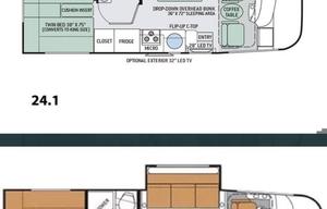 2015 Thor Motor Coach Axis 24.1