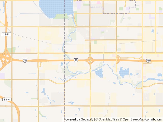 Map of Council Road RV Park location at Oklahoma City, OK, United States