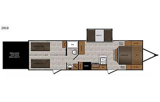 2018 Prime Time RV Fury 3110