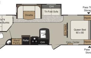 2018 Keystone RV Passport 2810BHWE Grand Touring
