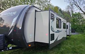 Tow behind camper available for rent