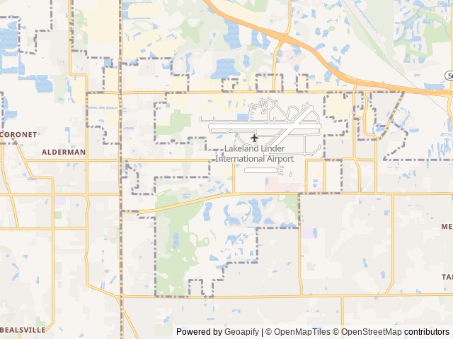 Map for 2021 Freedom Express Liberty Ed 320BHDSLE 3693 near Lakeland, FL