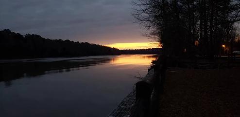 Sunrise on the Tombigbee