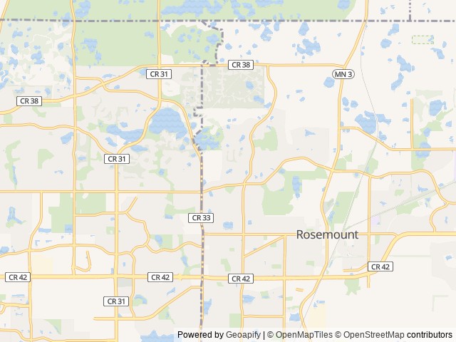 Map for Home on the Road - 37 ft Luxury RV near Rosemount, MN