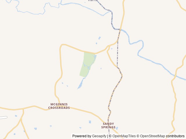 Map of Tall Pines RV Resort location at Rutherfordton, NC, United States